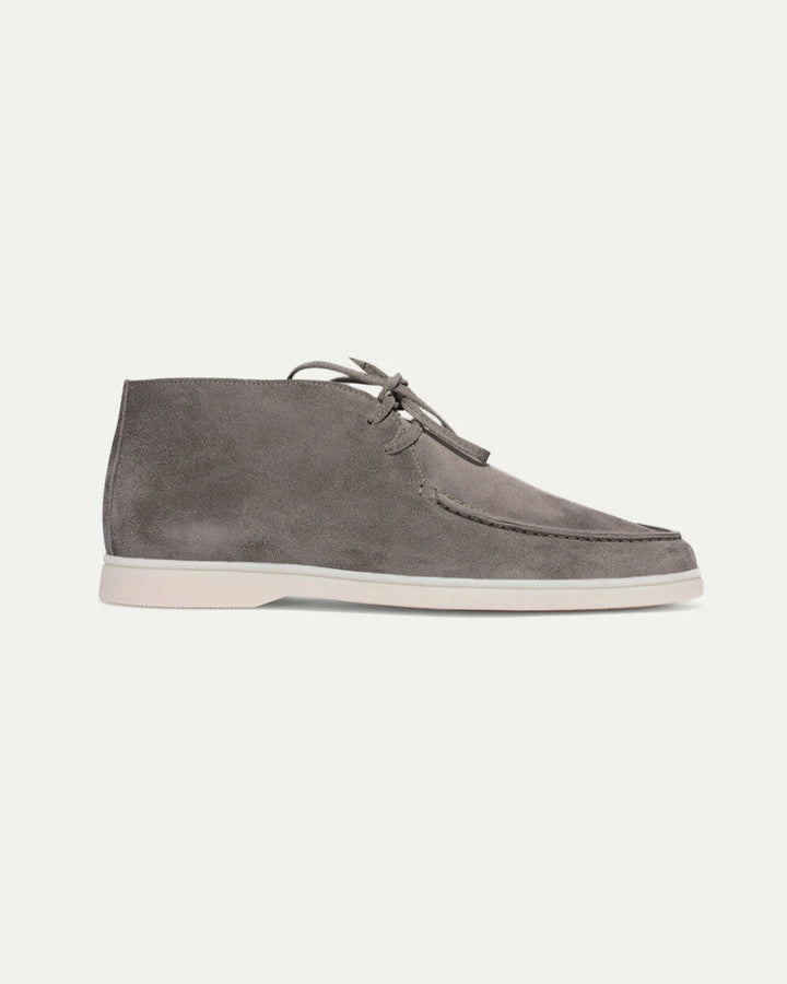 Grey City Loafer With Laces