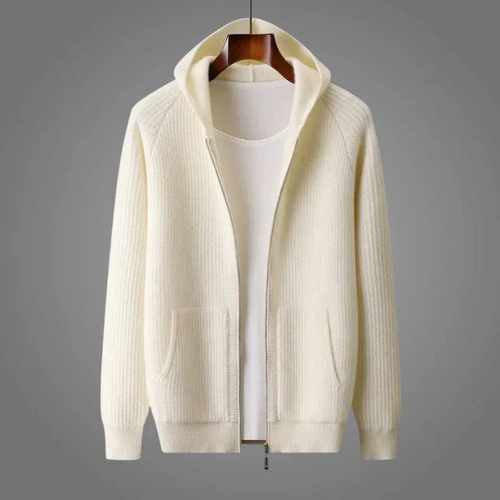 Oliver | Casual Wool Sweatshirt (Cashmere)