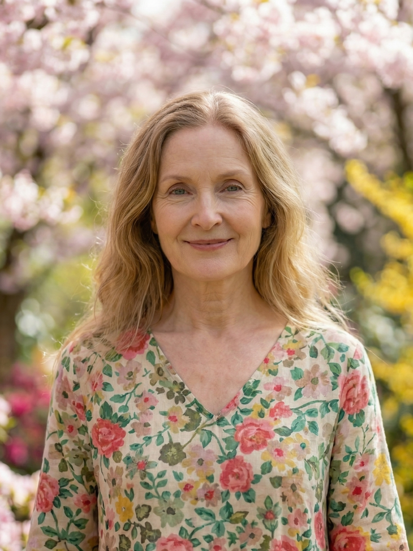 Colin | Scatter Flower Midi Dress