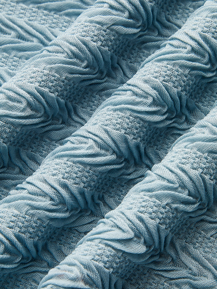 Off-Shoulder Ruffle Detail Dress