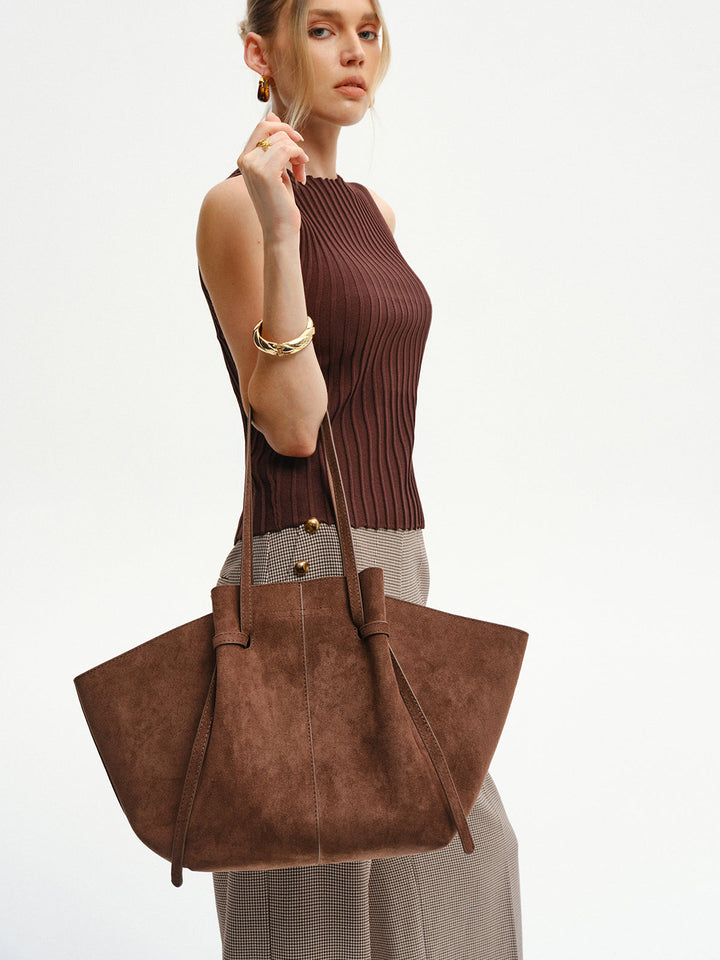 PU Large-Capacity Tote Bag