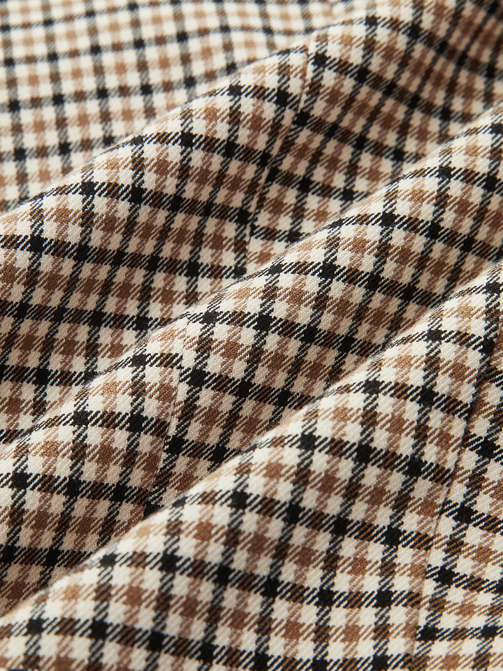 Checked Tailored Blazer