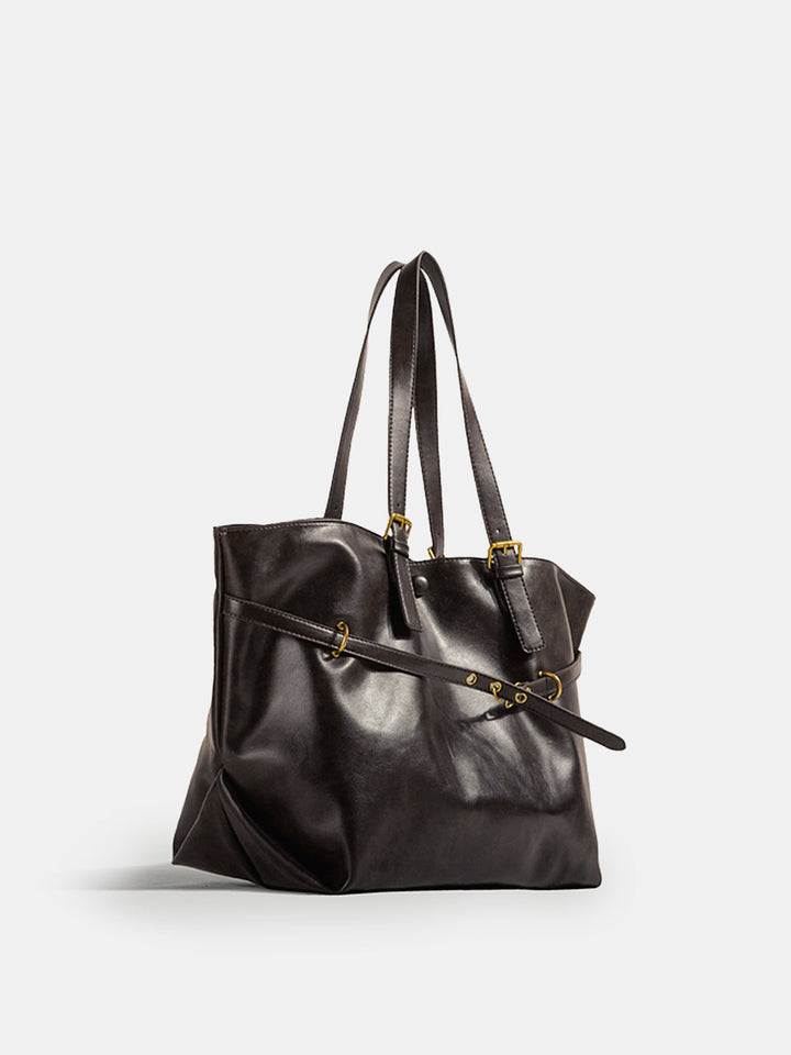 PU Large-Capacity Tote Bag