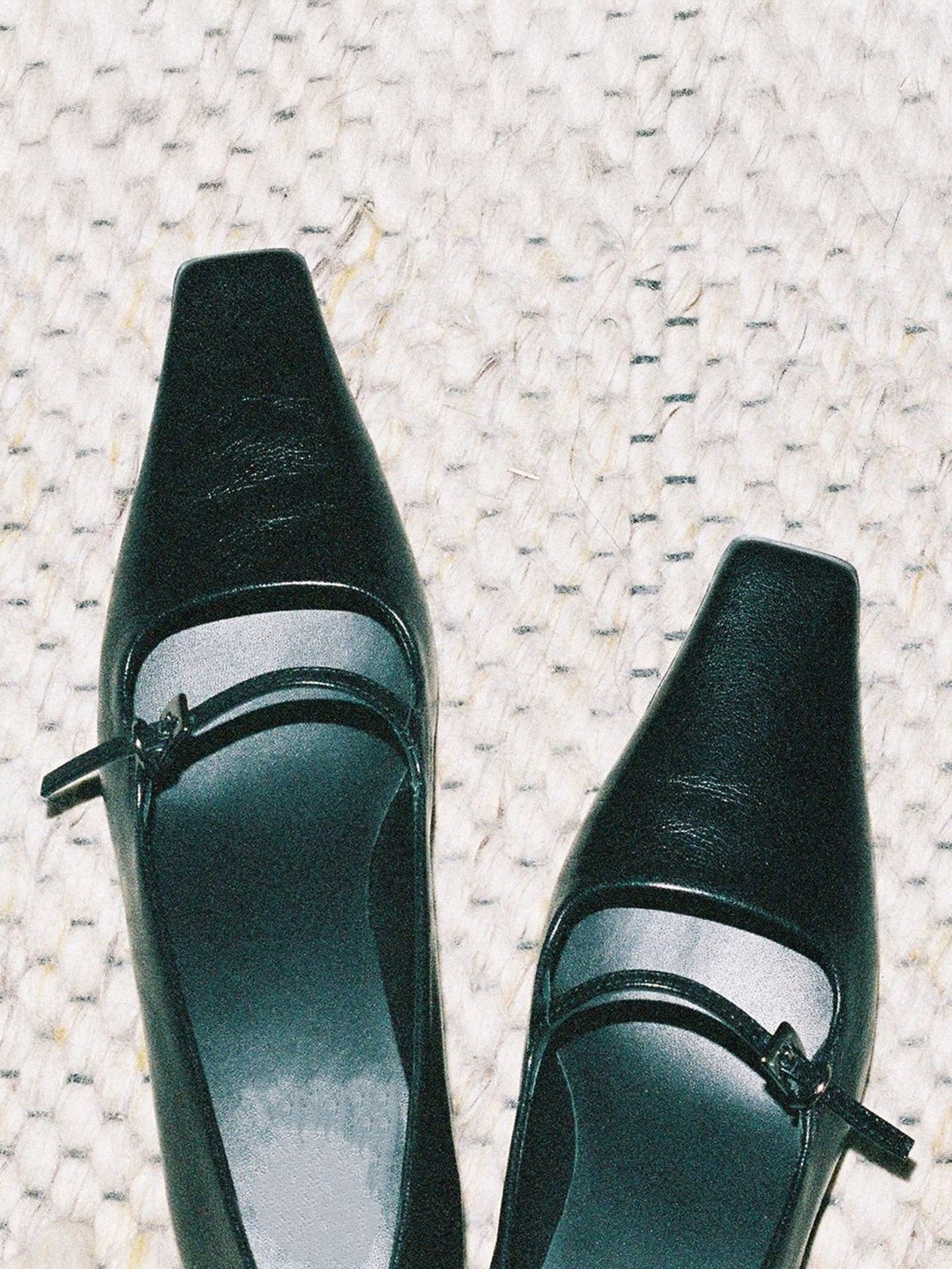 Square Toe Mary Jane Pumps