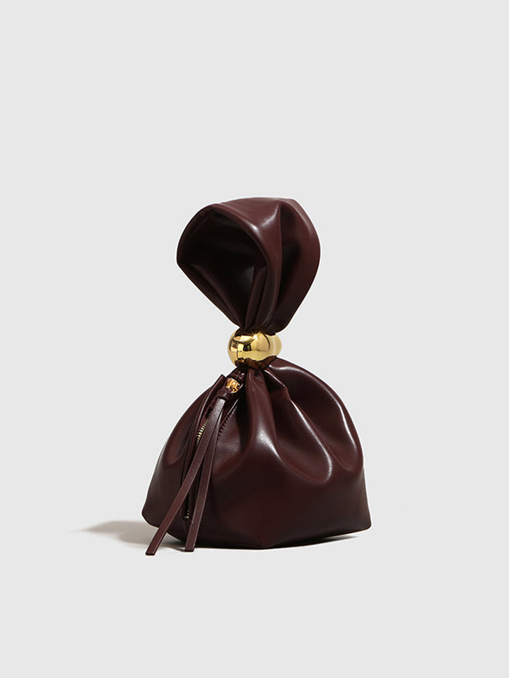 Top Handle Ruched Cloud Bag