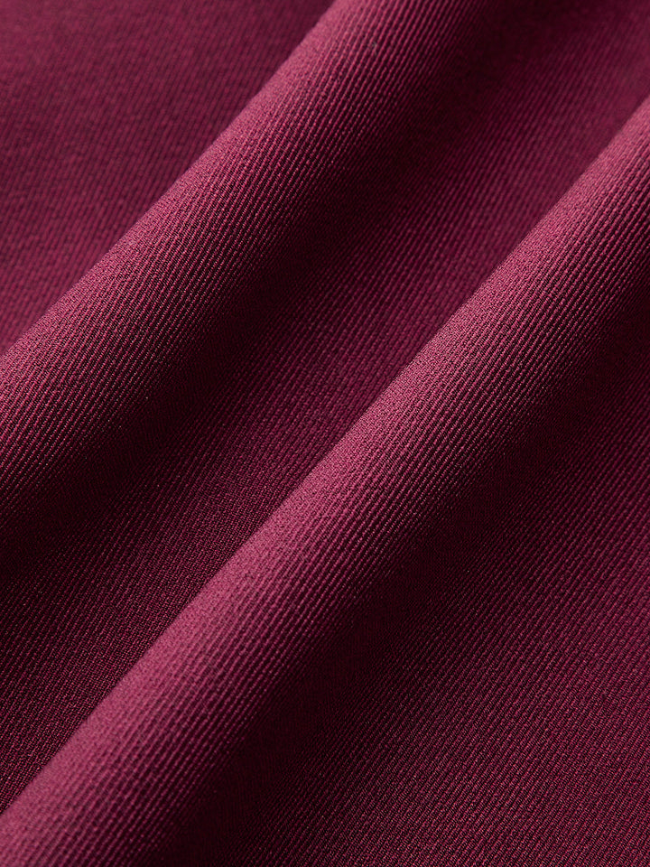 Square Neck Metal Button Fitted Blazer