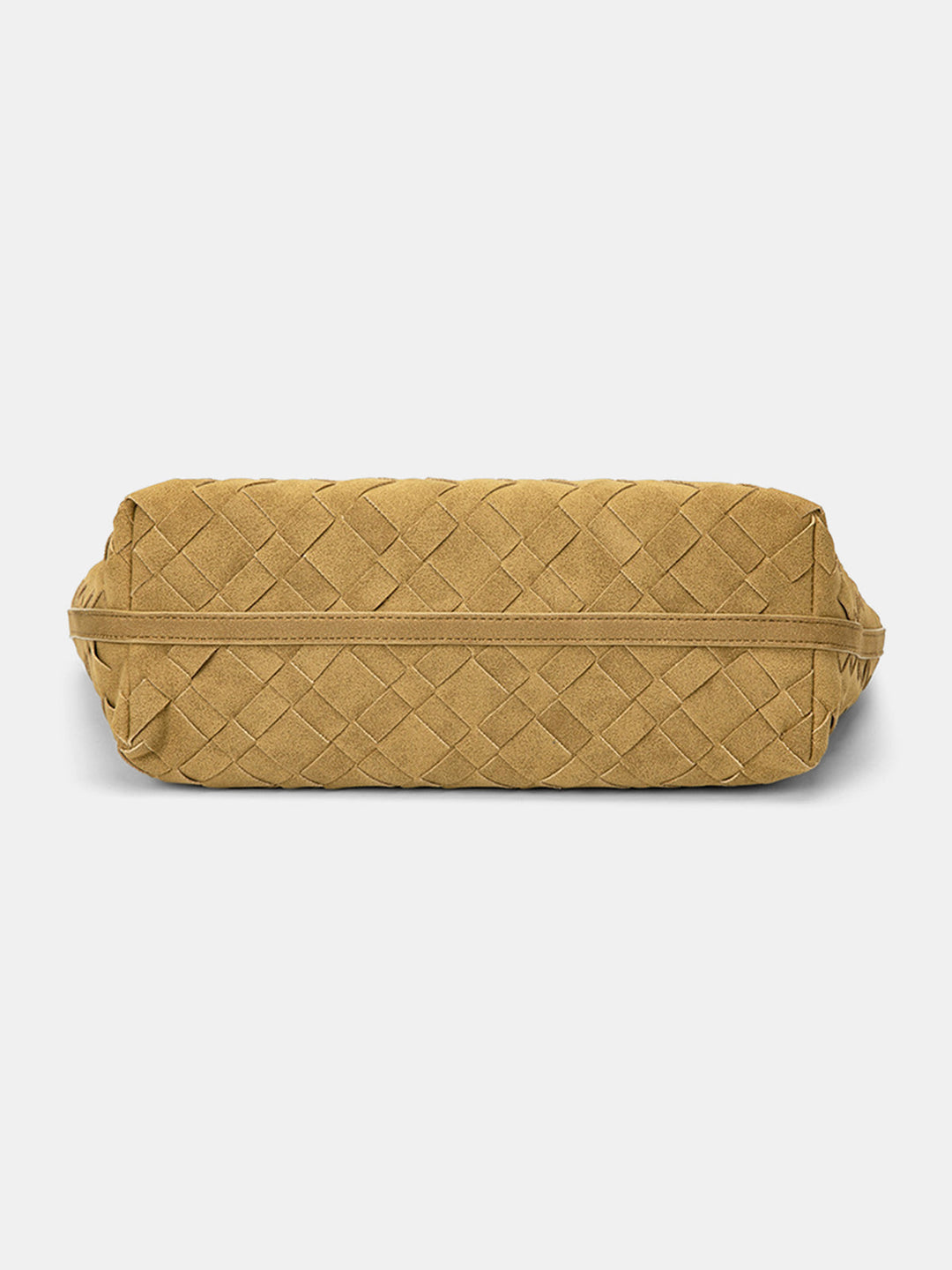 Woven Suede Effect Tote Bag