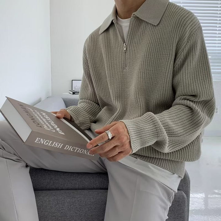 Dylan l Polo Demi-Zip Sweater