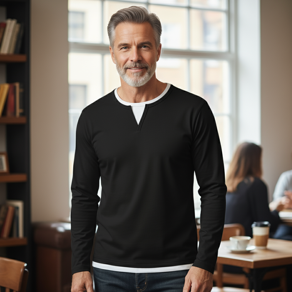 David | Premium V-Neck Knit