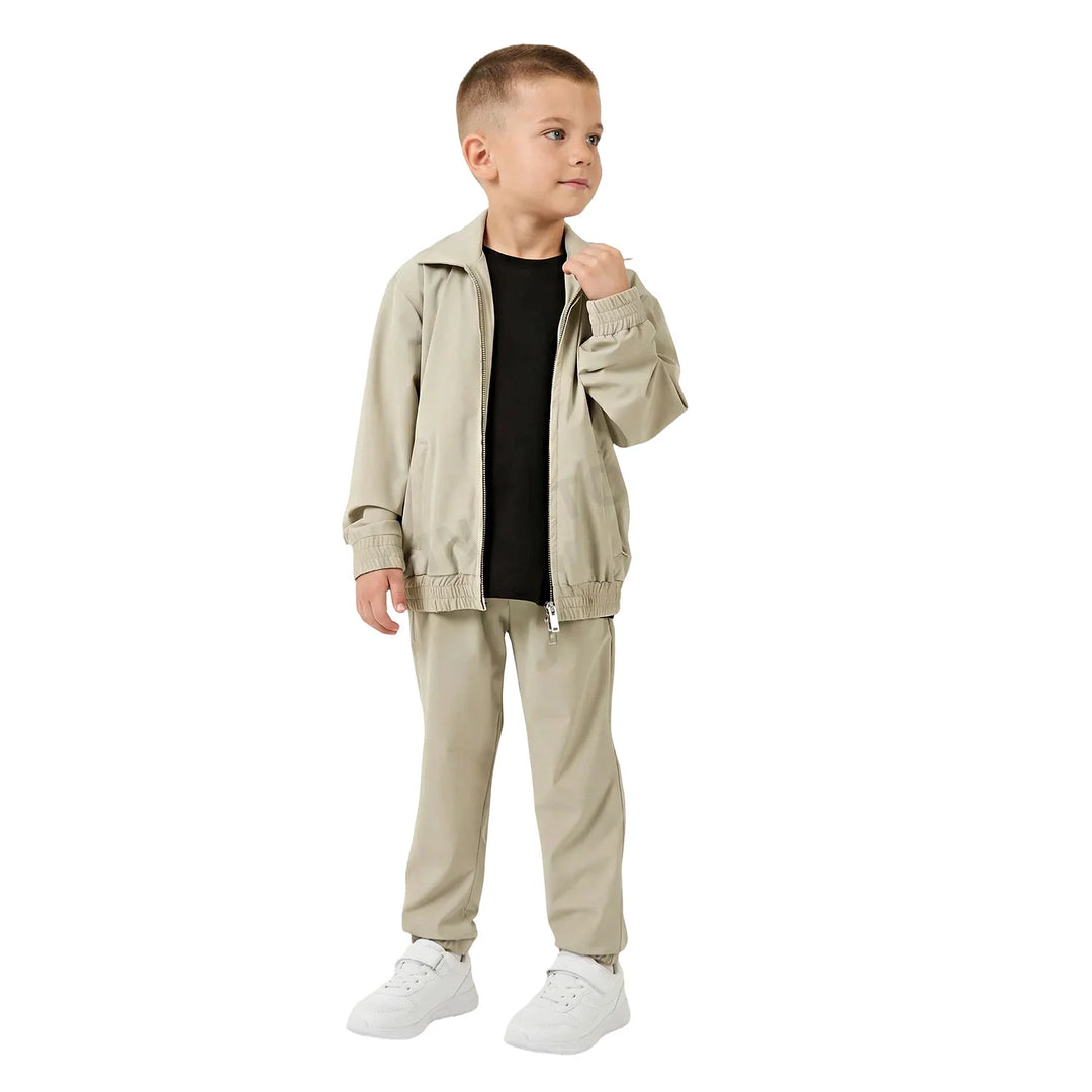 Gingtto Tracksuit for Kids Custom Logo Wholesale Children Sports Sets Track Suit