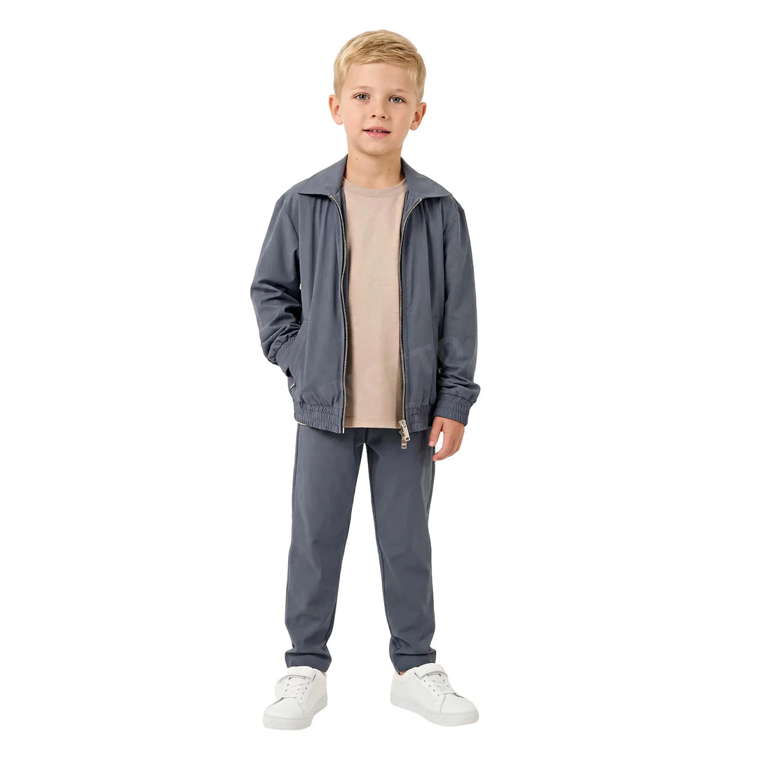 Gingtto Tracksuit for Kids Custom Logo Wholesale Children Sports Sets Track Suit