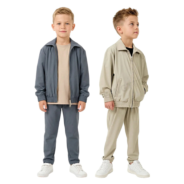 Gingtto Tracksuit for Kids Custom Logo Wholesale Children Sports Sets Track Suit