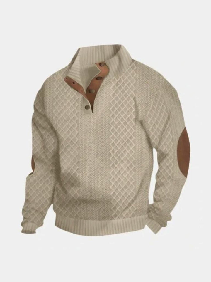 Jean l Classic High Collar Pullover