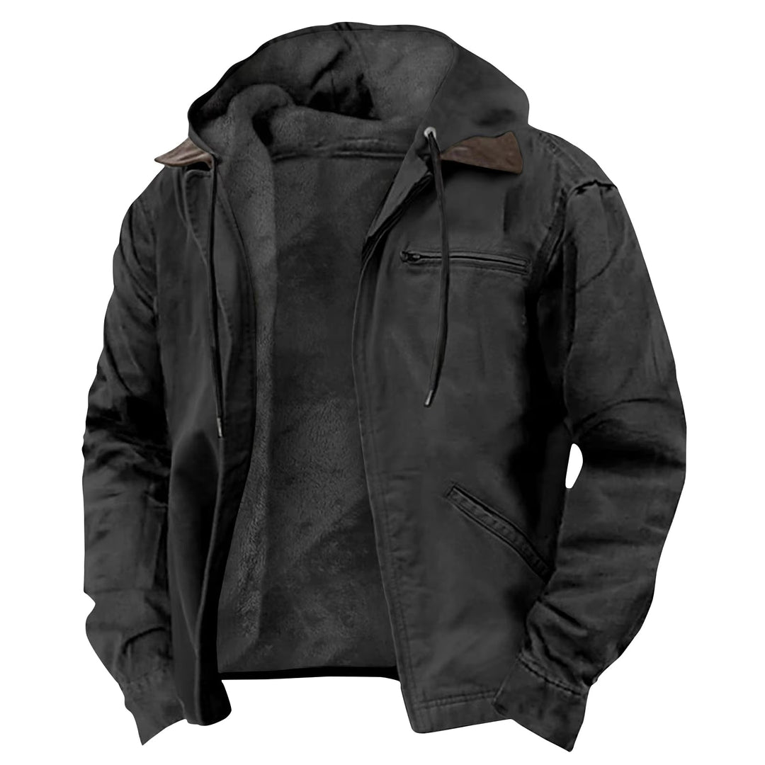 Nate | Zipper Hooded Jacket l Waterproof & Windproof