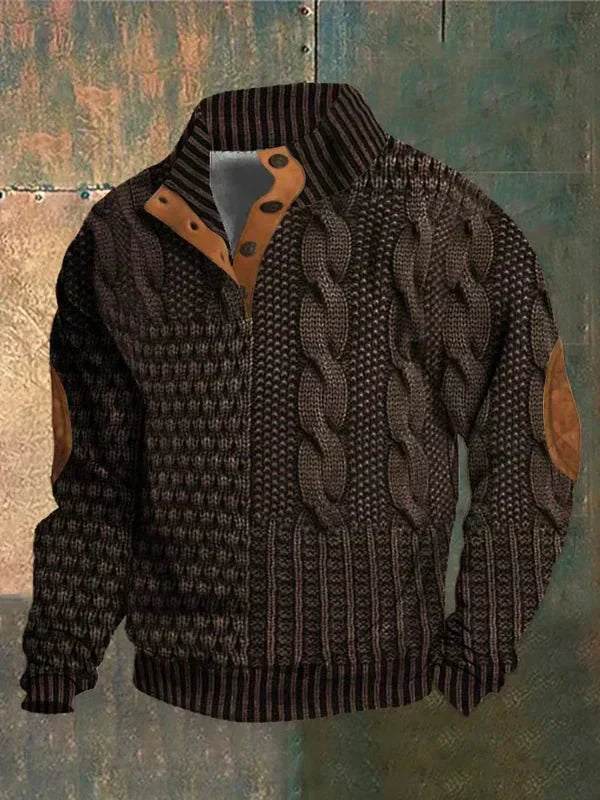 Georges™ | Pull Imprimé Vintage
