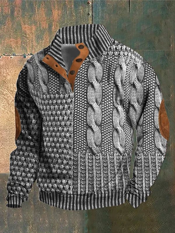 Georges™ | Pull Imprimé Vintage