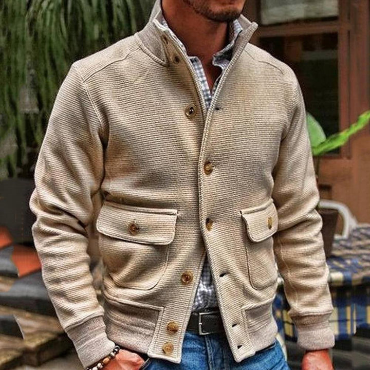 Grant l Stand-Collar Jacket
