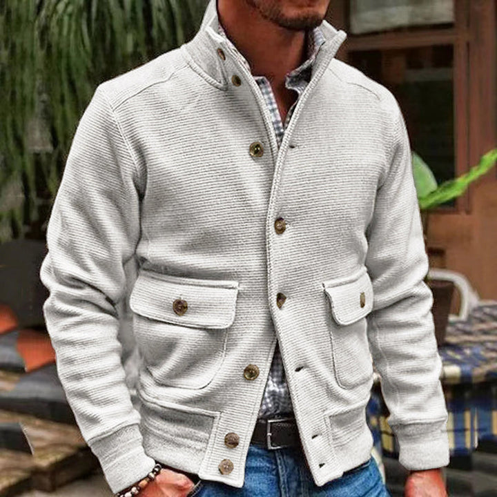 Grant l Stand-Collar Jacket