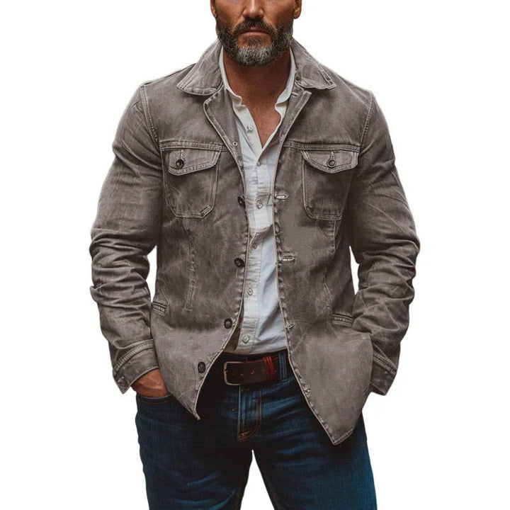 Denholm – Vintage Leather Work Jacket