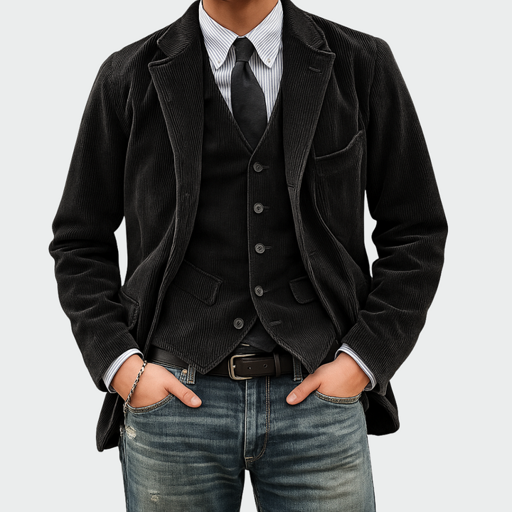 Manuel l Blazer & Vest Set