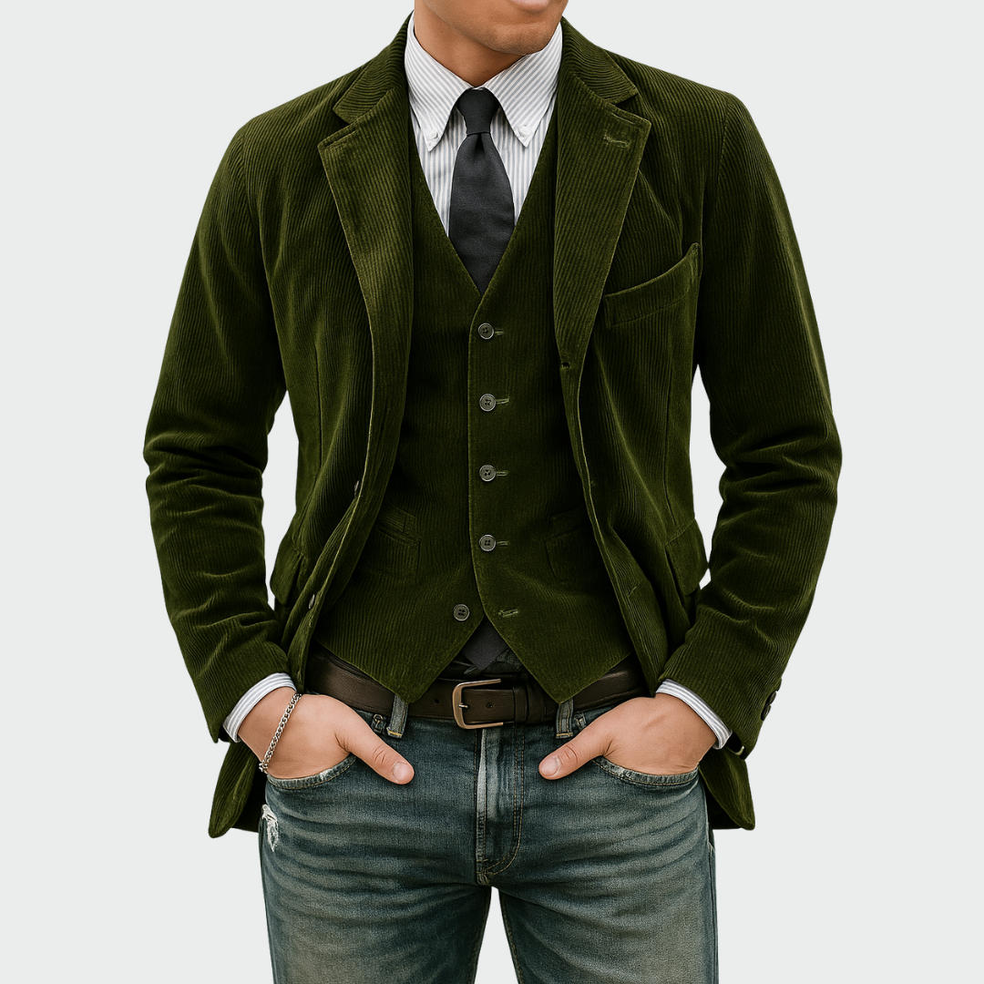 Manuel l Blazer & Vest Set