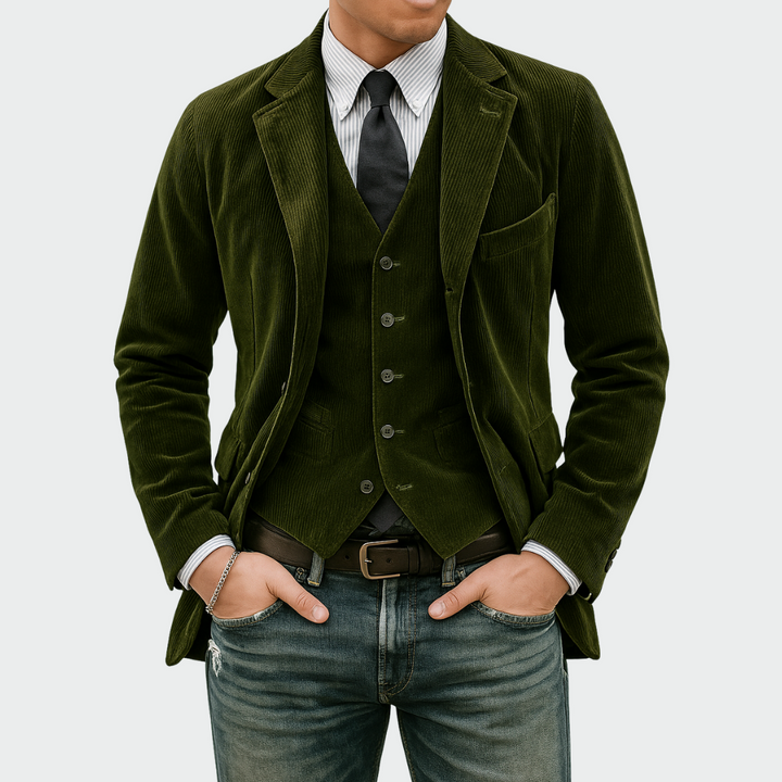 Manuel l Blazer & Vest Set